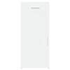 vidaXL kumode, balta, 40x42,5x93 cm, inženierijas koks