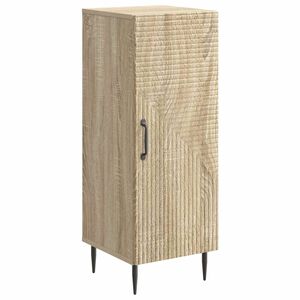 vidaXL Puse Sonomas ozols 33 x 34,5 x 89,5 cm Inženierijas koks