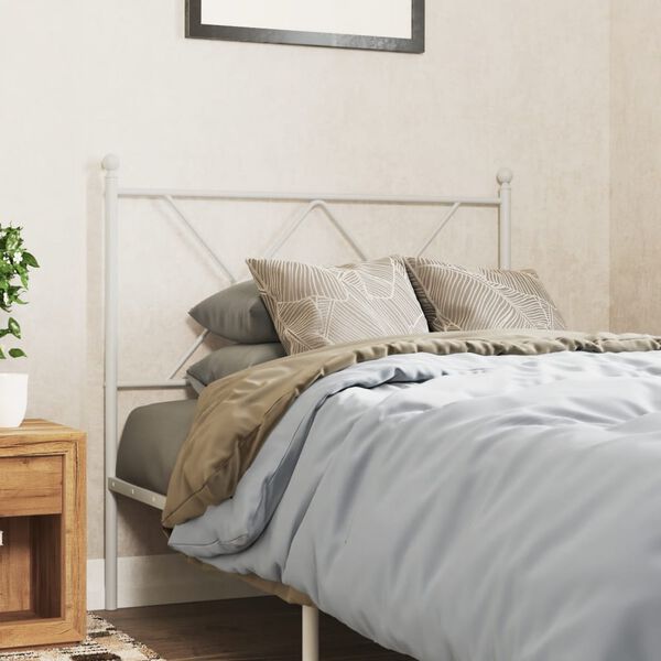 vidaXL rezerves galvgalis, balts, 90 cm