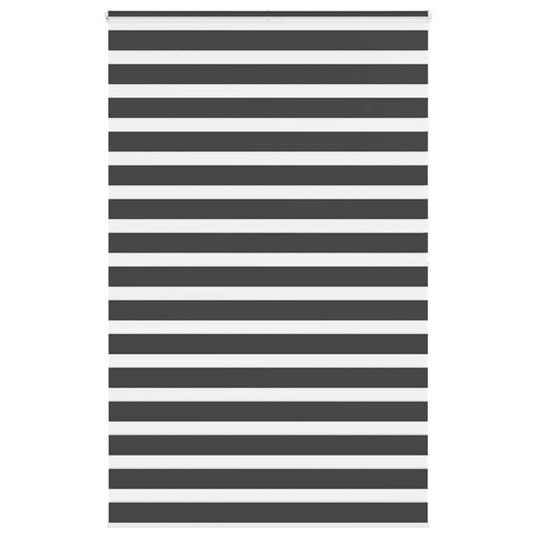 vidaXL žalūzijas zebra 145x200 cm auduma platums 140,9 cm poliesters