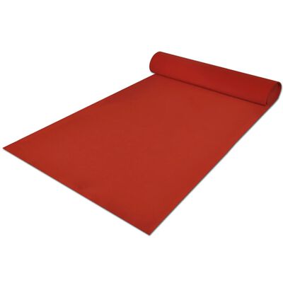 Sarkanais paklājs 1 x 20 m, īpaši smags, 400 g/m2