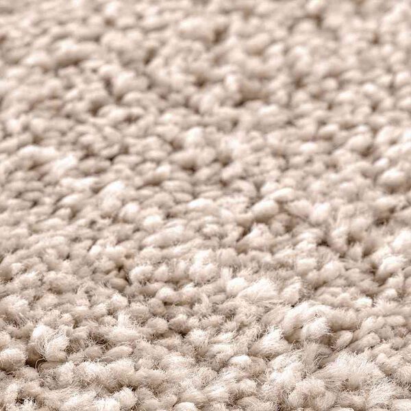 vidaXL Neslīdo&scaron;s vannas paklājs ar tualetes izgriezumu Krēmkrāsa