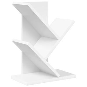 vidaXL Koka grāmatu plaukts 3 līmeņi 30 x 18 x 40 cm Inženierijas koks