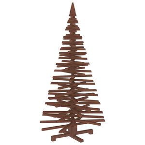 vidaXL Koka Ziemassvētku koks KOTKA 150 cm Priedes masīvkoks