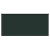 vidaXL Āra rullo aizkars 90% UV aizsardzība Tum&scaron;i zaļ&scaron; 300 x 140 cm