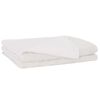 vidaXL Svars sega Balts 200 x 225 cm 9 kg 100% Kokvilna 205T
