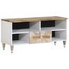 vidaXL TV skapis 100x33,5x46 cm Masīvkoka Mango