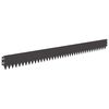 vidaXL Zāliena Apmale 20 pcs 103 x 10 cm Tērauds Melns