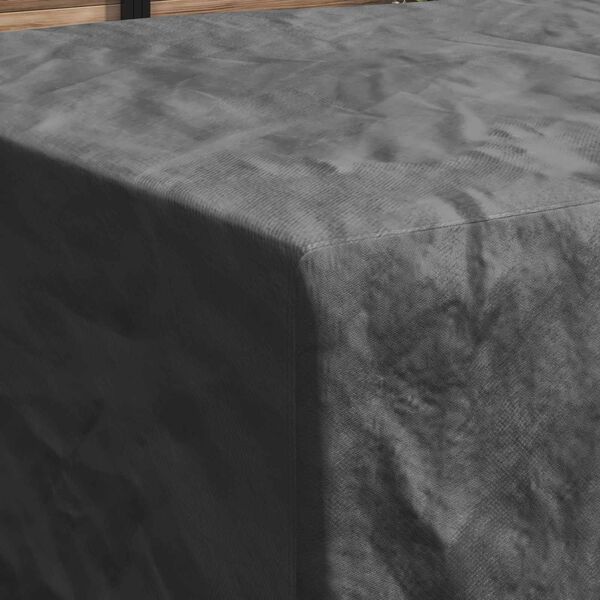 vidaXL Mēbeļu pārklājs Vienkrāsains Melna 300 x 200 x 90 cm 600D