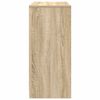 vidaXL kumode, ozolkoka krāsa, 85x34x76 cm, inženierijas koks