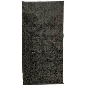 vidaXL paklājs ISTAN, gara spalva, antracītpelēks, 100x200 cm