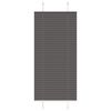 vidaXL kroku žalūzija melna 55x100 cm auduma platums 54,4 cm