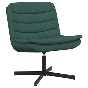 vidaXL Grozāmkrēsls Tum&scaron;i zaļ&scaron; 63 x 75 x 76 cm audums
