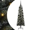 vidaXL Mākslīgā Ziemassvētku eglīte su 150 LED ar statīvu Zaļa 120 cm