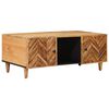 vidaXL Kafijas galdiņ&scaron; Brūna 100 x 54 x 40 cm Cieta mango koksne