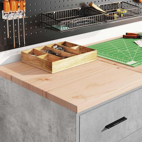 vidaXL garāžas skapji, 2 gab., betona pelēki, inženierijas koks