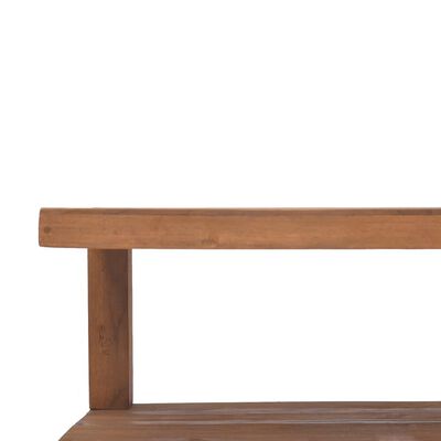 vidaXL kafijas galdiņš, 90x50x35 cm, masīvs tīkkoks