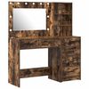 vidaXL Dressing galds 2 gab. Brūna 78.5 x 41 x 135 cm