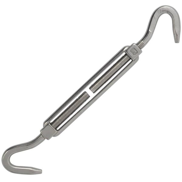 6-daļīgs saulessarga uzstādī&scaron;anas komplekts, nerūsējo&scaron;s tērauds