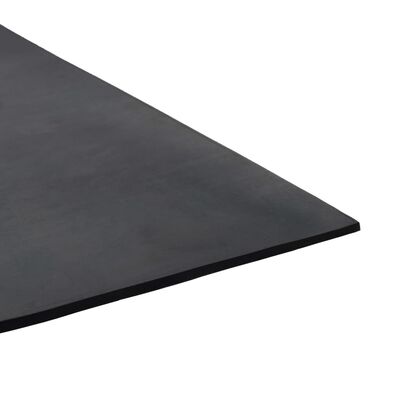 vidaXL grīdas paklājs, neslīdoša gumija, 1,2x5 m, 3 mm, gluds