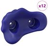 vidaXL Kāp&scaron;anas turētājs 12 gab. Zila 100 x 67 x 43 mm PP