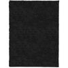 vidaXL paklājs PAMPLONA, 300x400 cm, Shaggy, moderns, melns