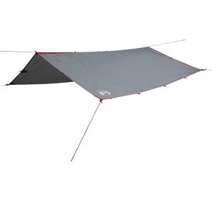 vidaXL kempinga tents, pelēka, oranža, 300x294 cm, ūdensizturīga