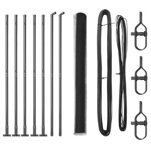 vidaXL Žoga āķis Pelēka