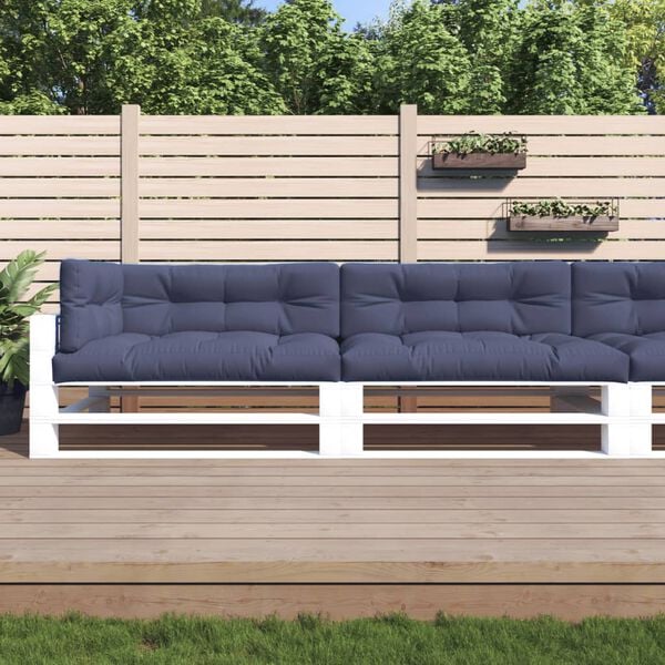 vidaXL pale&scaron;u matrači, 5 gab., tum&scaron;i zils audums