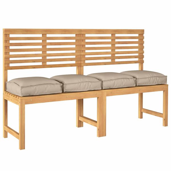 vidaXL Spilvens 4 pcs Pelēkbrūna 40 x 40 x 8 cm Oksforda audums