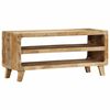 vidaXL TV skapis 105x46x32 cm Masīvkoksne Rupj&scaron; Mango