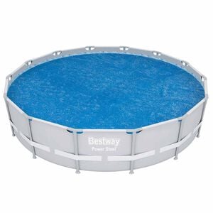 Bestway solārais baseina pārklājs Flowclear, 427 cm