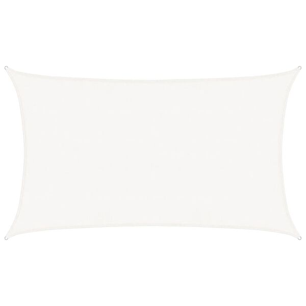 vidaXL saulessargs, 160 g/m&sup2;, balts, 5x8 m, HDPE