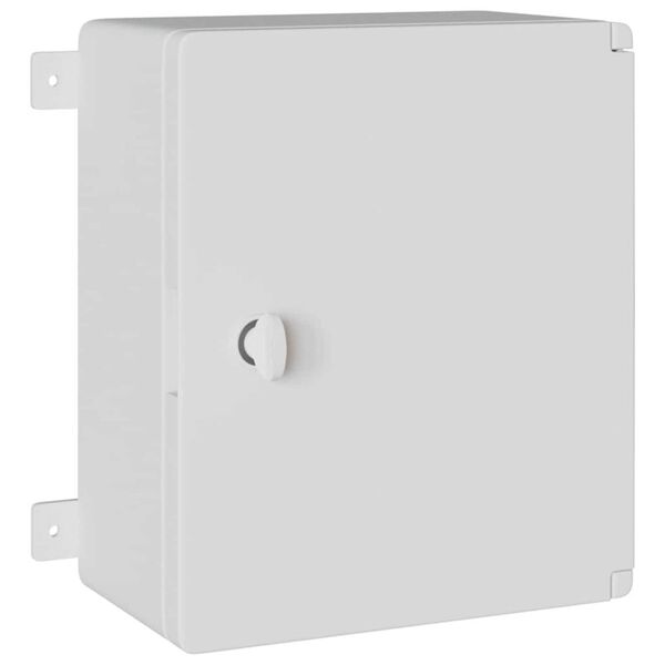 vidaXL Kontroles skapis Pelēka 47 x 20 x 60 cm ABS plastmasa