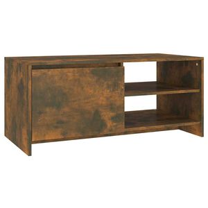vidaXL kafijas galdiņ&scaron;, ozola krāsa, 102x50x45 cm, inženierijas koks