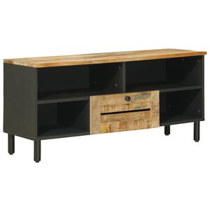 vidaXL Uzglabā&scaron;anas skapji Dabiska 100 x 33 x 46 cm Cieta mango koksne