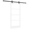 vidaXL Slīdo&scaron;ās durvis Balts 93 x 202 cm