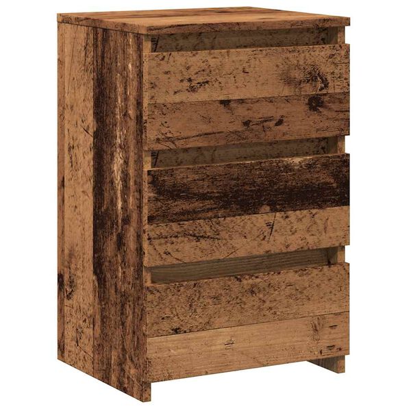 vidaXL Nakts skapis Old Wood 40x35x62,5 cm Engineered Wood