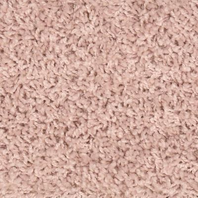 vidaXL kāpņu paklāji, 15 gab., 65x21x4 cm, gaiši rozā