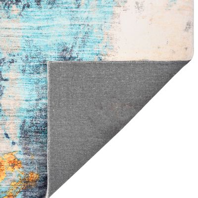 vidaXL paklājs ar apdruku, krāsains, 120x170 cm, poliesters