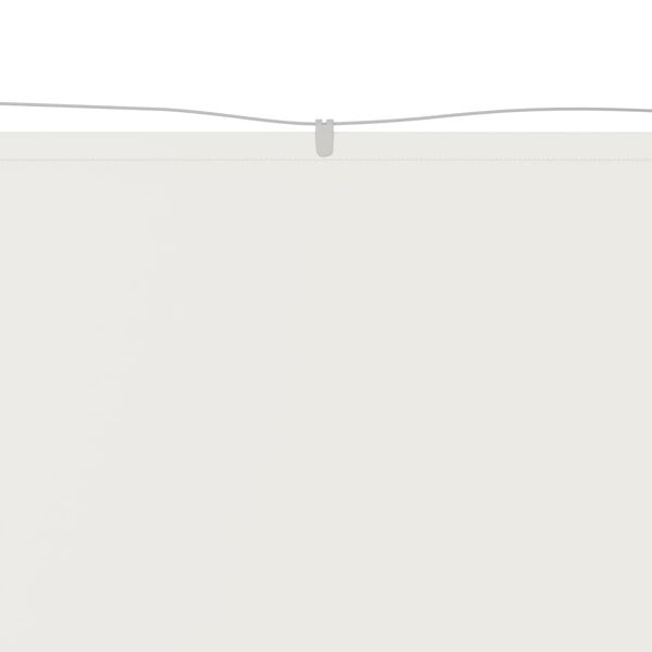 vidaXL vertikāla markīze, balta, 140x1200 cm, Oksfordas audums