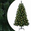 vidaXL Mākslīgā Ziemassvētku eglīte 120 cm 150 LED Silti balts