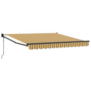 vidaXL Nolokāms markīze Daudzkrāsains 350 x 250 cm