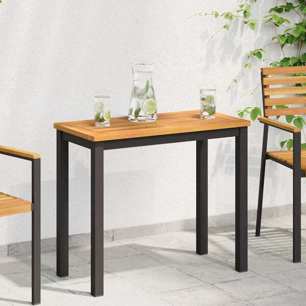 vidaXL Galda virsma Eļļa dabīgā 100 x 50 x 2 cm Cietā akācijas koks