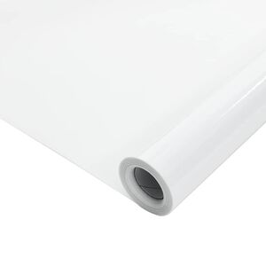 vidaXL Statiskā logu plēve Frosted balts 45 x 500 cm PVC