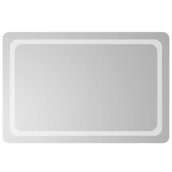 vidaXL vannasistabas spogulis ar LED, 60x90 cm