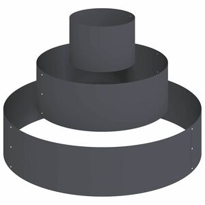 vidaXL Dārza stādītājs Antracīts 90 x 90 x 20 cm