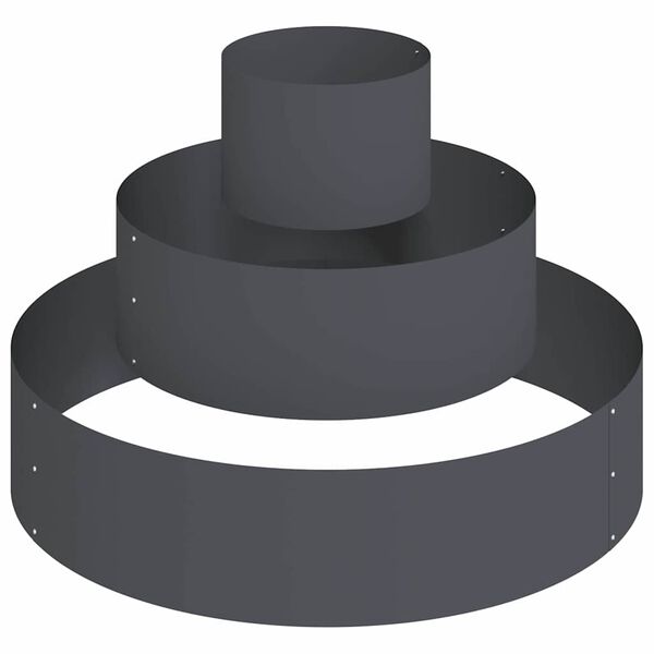 vidaXL Dārza stādītājs Antracīts 90 x 90 x 20 cm