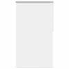 vidaXL rullo žalūzija balta 130x230 cm auduma platums 126,6 cm