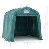 vidaXL garāžas telts, PVC, 2,4x2,4 m, zaļa